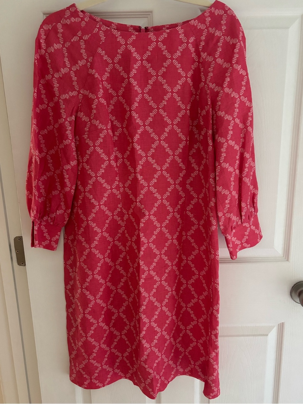 Boden Linen Shift Dress